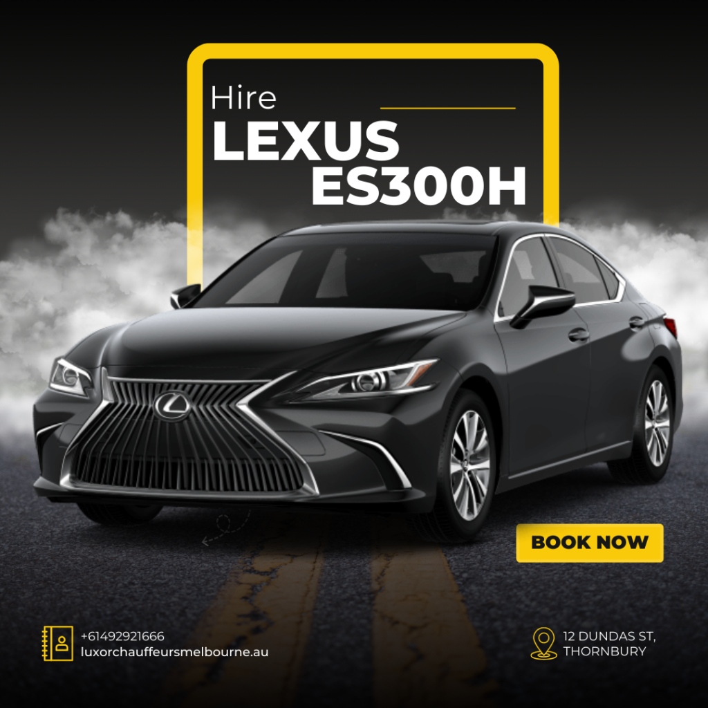 Lexus ES300h hire in Melbourne