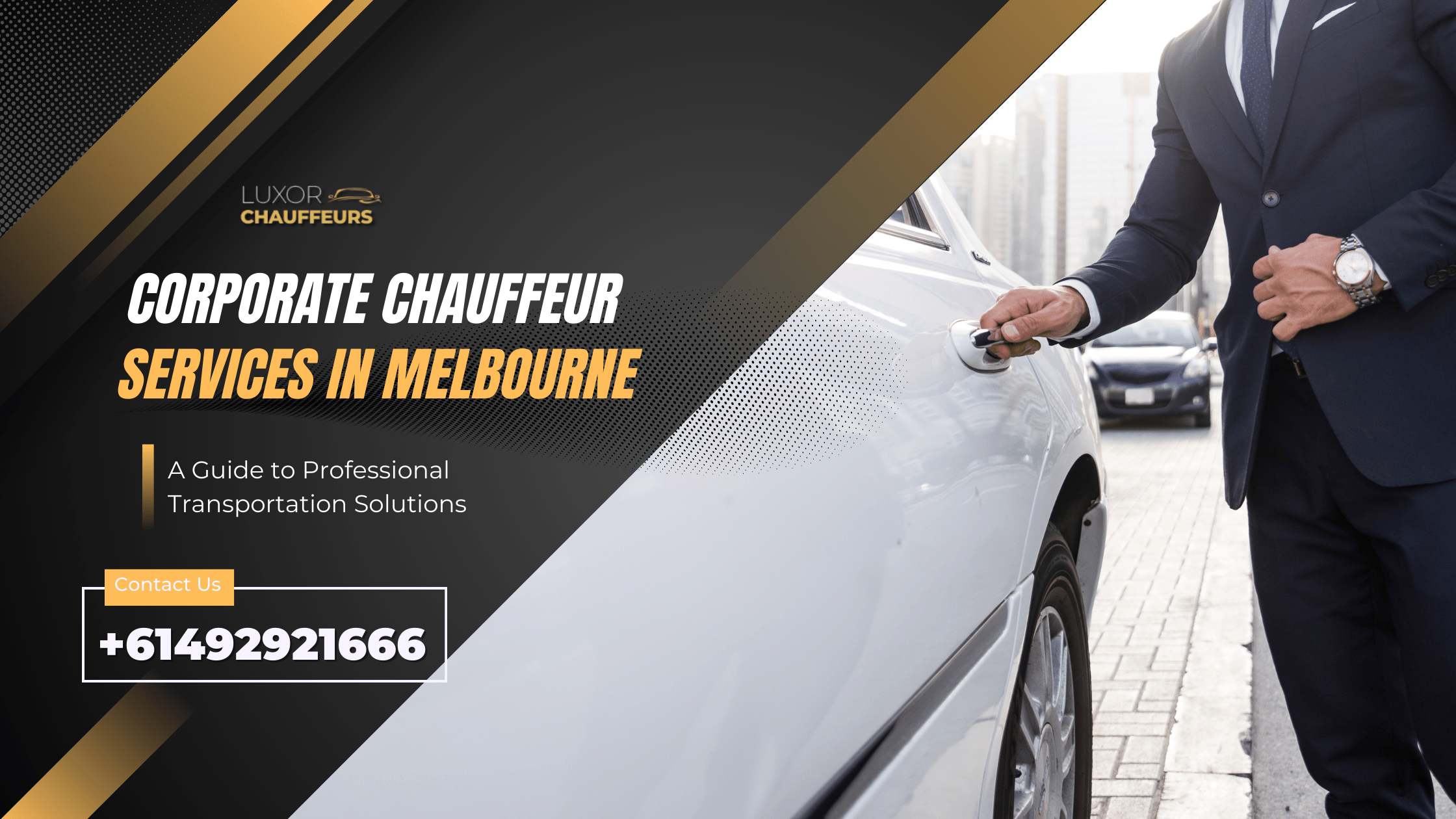 Corporate Chauffeur in melbourne