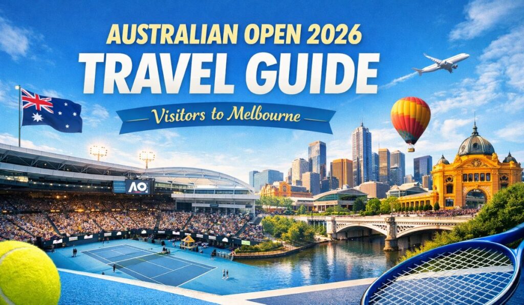 Avoid Parking and Transport Stress at the Australian Open