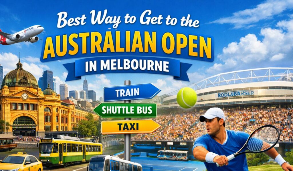 Best Way to Get to the Australian Open in Melbourne