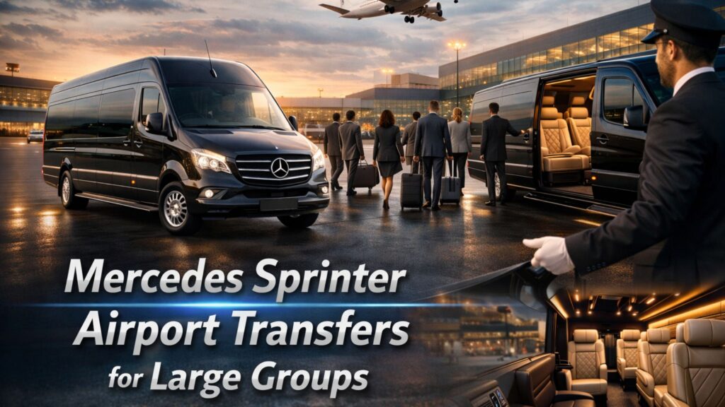 Mercedes Sprinter Airport Transfers for Large Groups