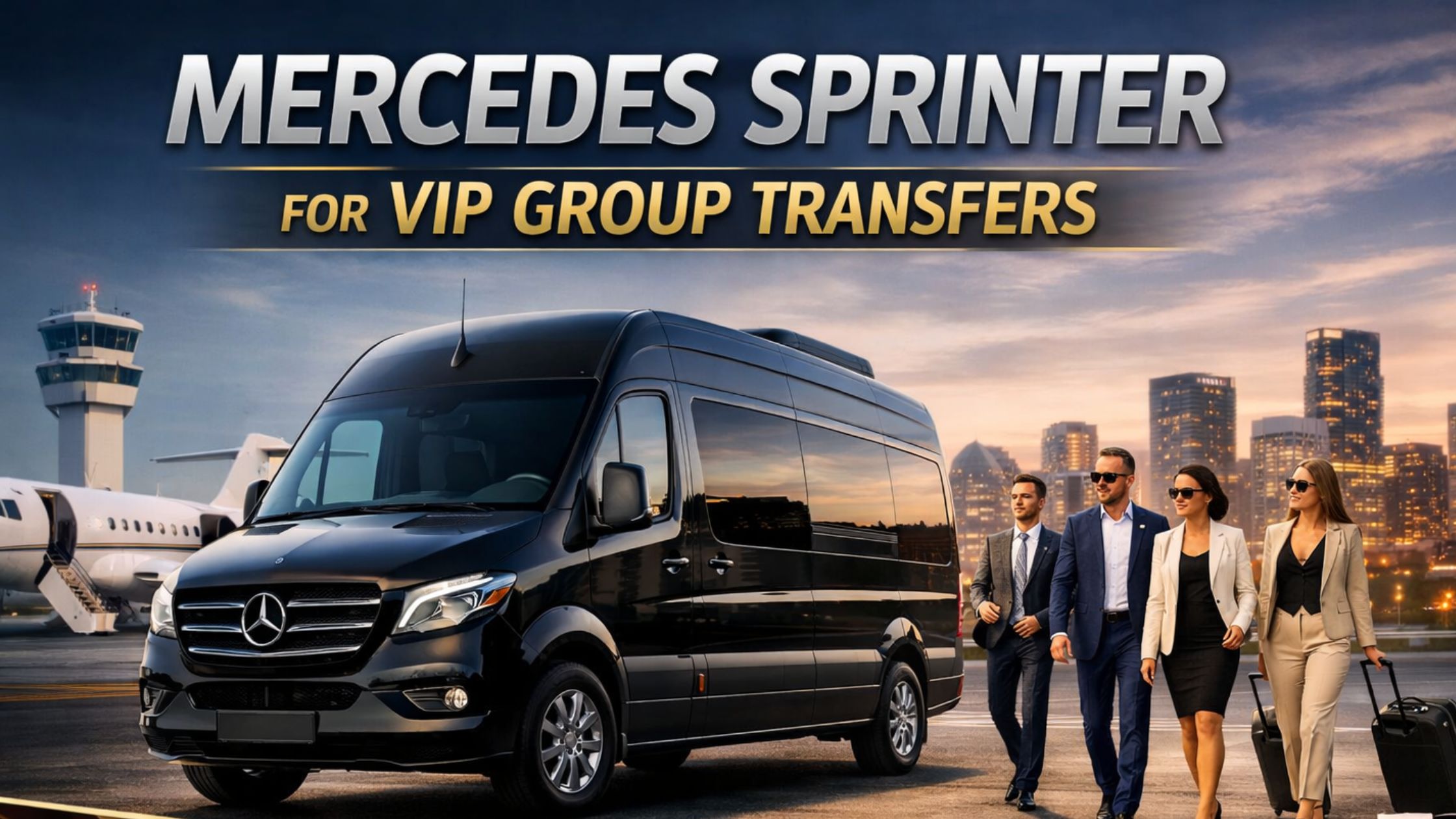 Mercedes Sprinter for VIP Group Transfers