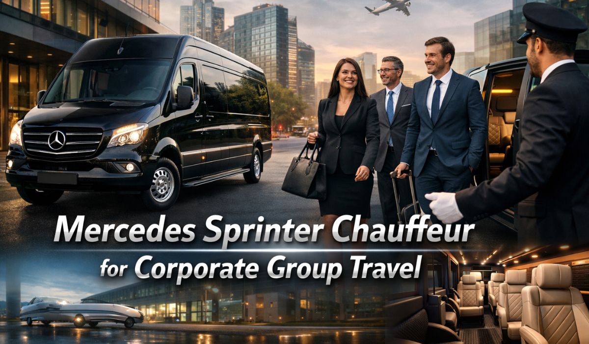 Mercedes Sprinter Chauffeur for Corporate Group Travel
