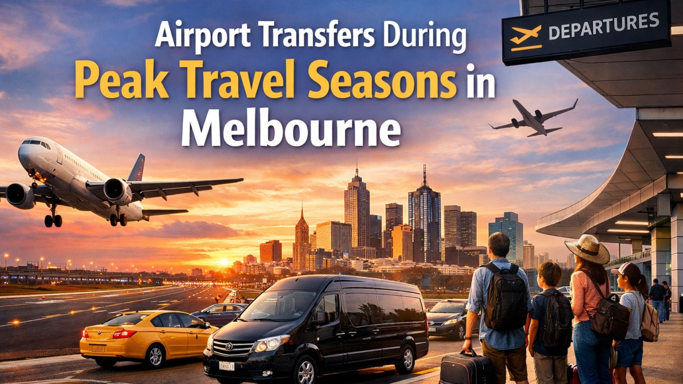Airport Transfers During Peak Travel Seasons in Melbourne