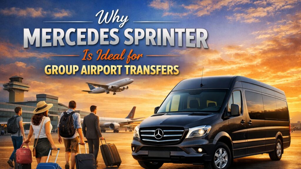 Mercedes Sprinter Is Ideal for Group Airport Transfers in Melbourne