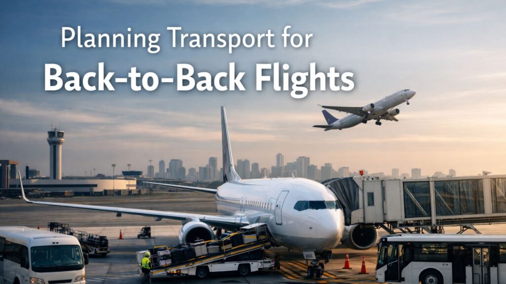 Planning Transport for Back-to-Back Flights