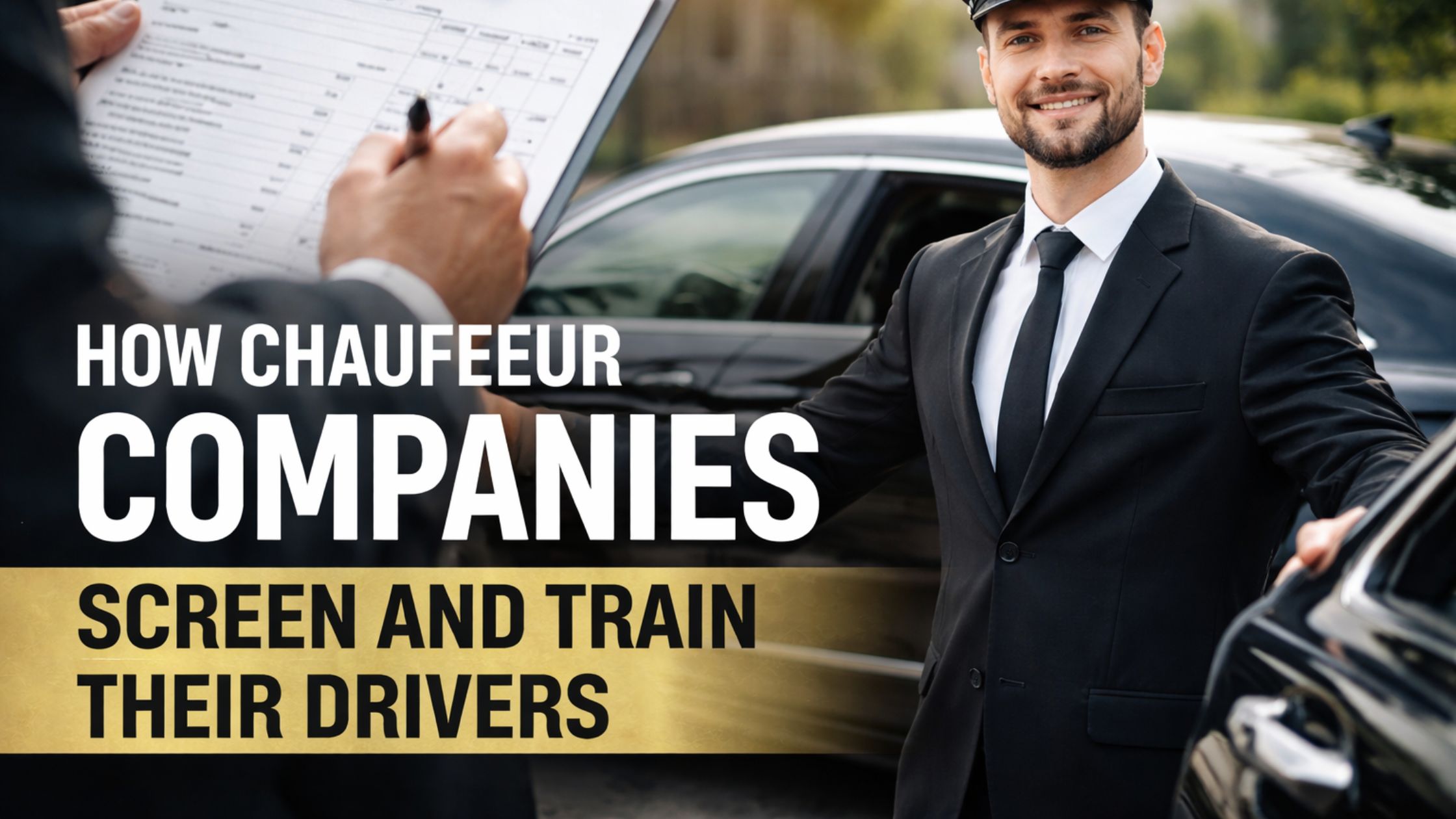 How Chauffeur Companies Screen and Train Their Drivers