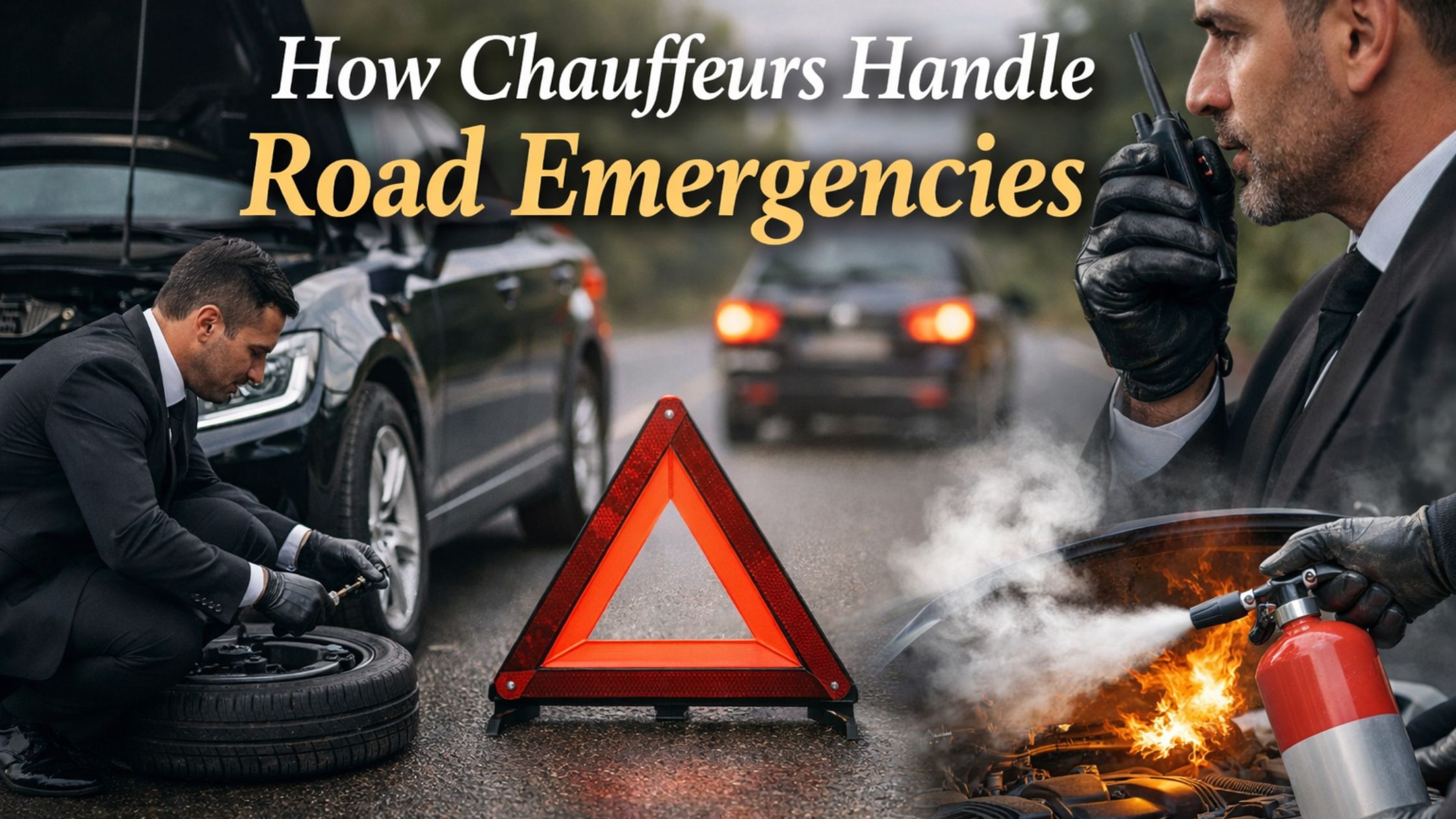 How Chauffeurs Handle Road Emergencies: What Sets Professional Drivers Apart